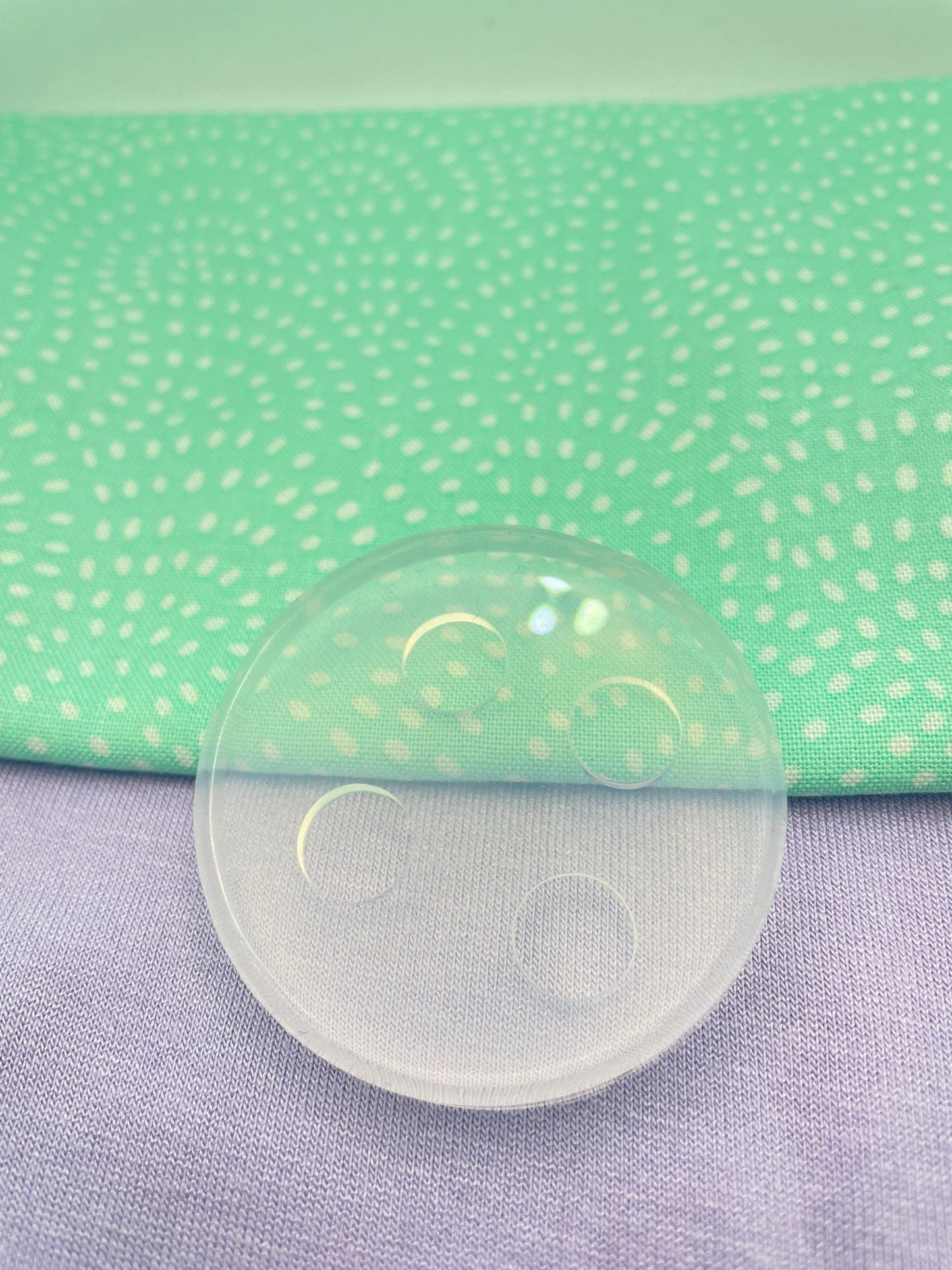 1 cm circle round disc mold 2 mm deep