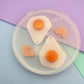 Sunny-side-up Egg Easter Dangle Earring Mold