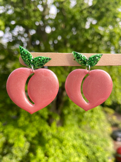 Predomed Plump Peach Dangle Earring Mold