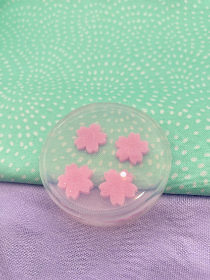 Mini Japanese Sakura Flower Stud Earring Mold