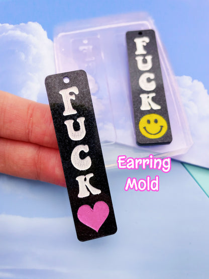 5.7cm Fuck Strip Dangle Earring Mold