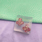 Card suit clubs stud earring mold