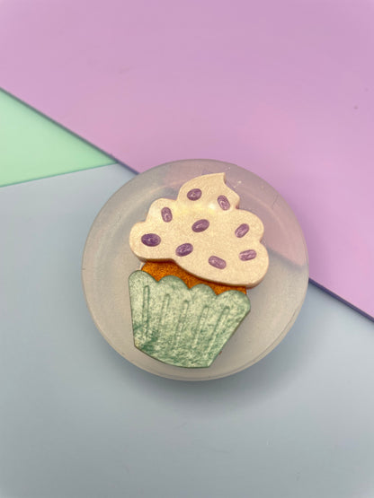 4cm cupcake brooch mold