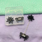 Mini Spider Stud or Small dangle earring mold Halloween Special