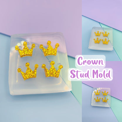 Mini Crown Stud Earring Mold