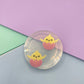 Small Easter Chick Born in Egg Stud Earring Mold