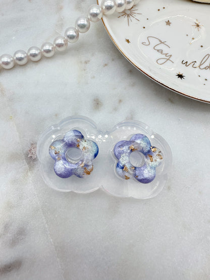 2cm Small Predomed Mary Quant Flower Stud Earring Mold