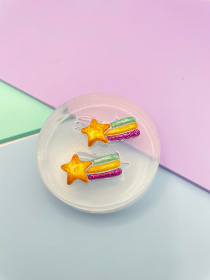 2.4 cm Shooting Star Stud Earring Mold