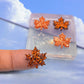 Mini Autumn Maple Leaf Stud Mold
