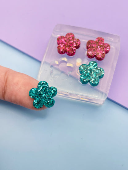 1.3cm Mini Mary Quant Flower Stud Mold