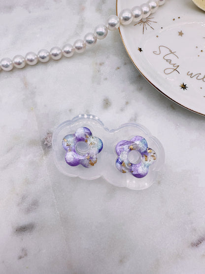 2cm Small Predomed Mary Quant Flower Stud Earring Mold