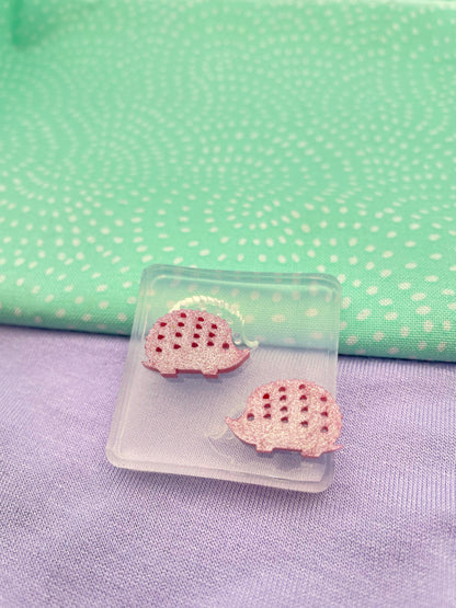 Mini Hedgehog stud earring mold