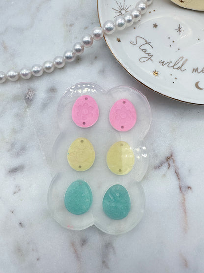 Triple Easter Egg Dangle Earring Mold