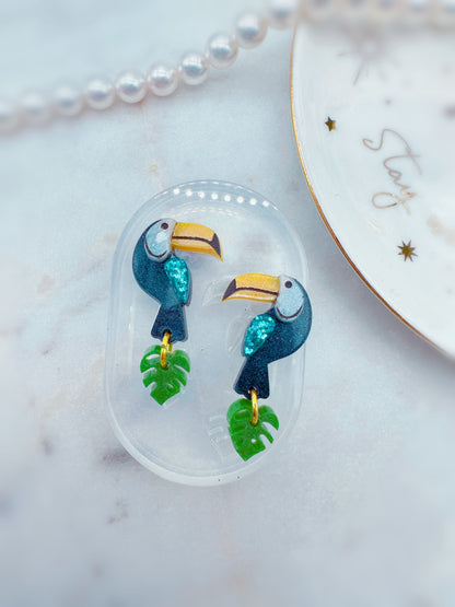 Small Toucan Stud Earring Mold