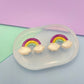 2.3 cm Rainbow Stud Earring Mold