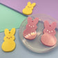 Small Peeps Bunny Easter Dangle Earring Mold