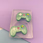 2.8 cm video game console controller mold dangle earring keychain pendant mold