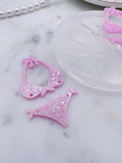 Cheeky bikini Dangle Earring Mold