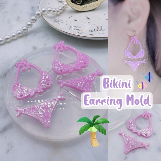 Cheeky bikini Dangle Earring Mold