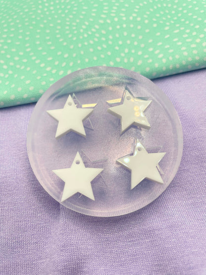 1.8 cm Small Pointed Star Dangle Earring Mold