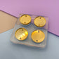 1.5 cm Round Earring Connector Mold Essential circle disc earring mold