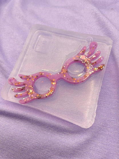 Magical Witchcraft glasses Spectrespecs Necklace pendant mold