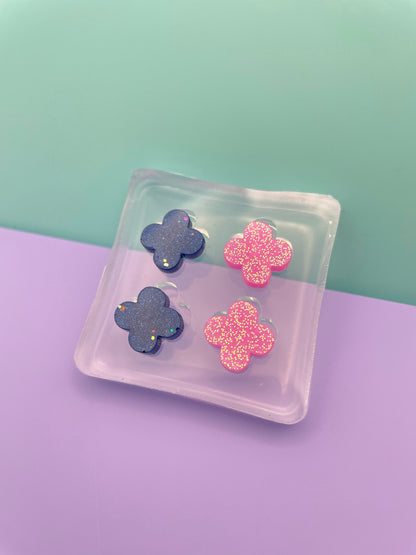 Mini Clover stud Earring Mold