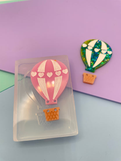 4cm Hot Air Balloon Brooch Mols