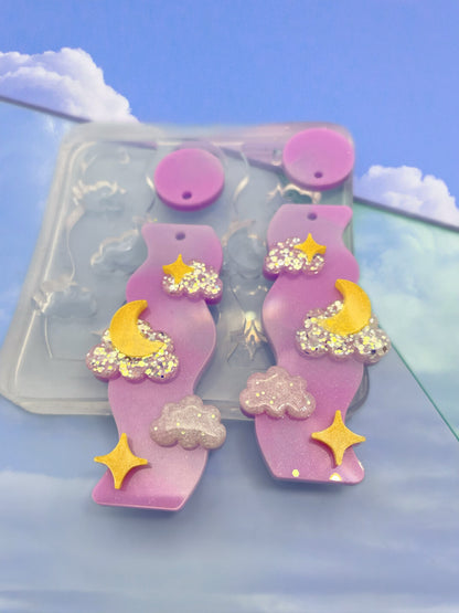 2022 Upgraded Celestial Waterfall Dangle Earring Mold