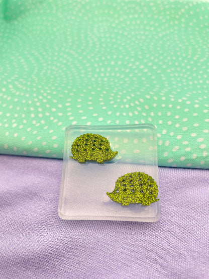 Mini Hedgehog stud earring mold