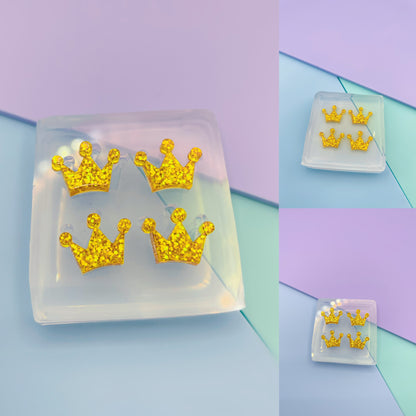 Mini Crown Stud Earring Mold