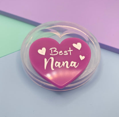 Best Nana badge mold pin brooch keychain