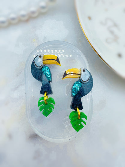 Small Toucan Stud Earring Mold