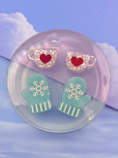 Mini Winter Duo Stud Mold