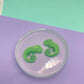 1.7 cm Chameleon Reptile Lizard Gecko Stud Earring Mold Silicone Mould