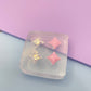 Super Tiny Dainty Faceted Sparkle Stud Earring Mold