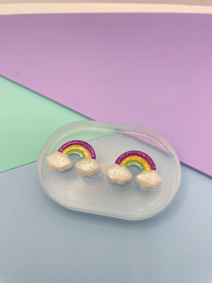 2.3 cm Rainbow Stud Earring Mold