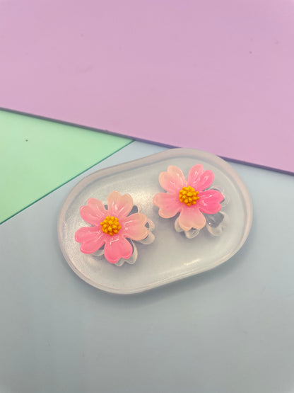 2 cm Japanese Sakura Cherry Blossom Stud Earring Mold