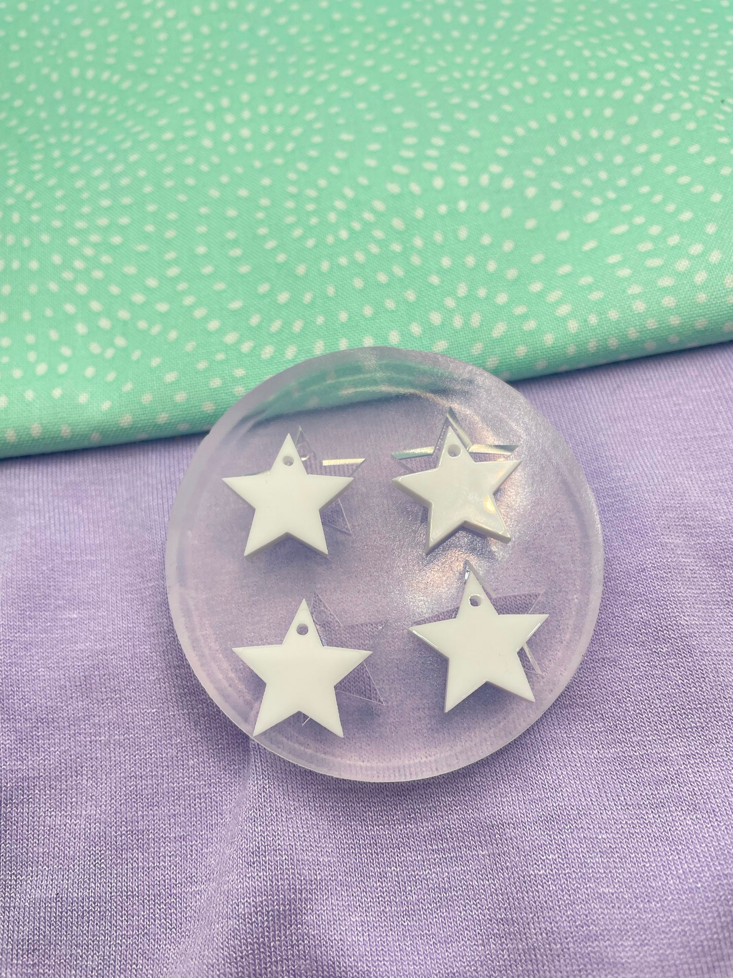 1.8 cm Small Pointed Star Dangle Earring Mold