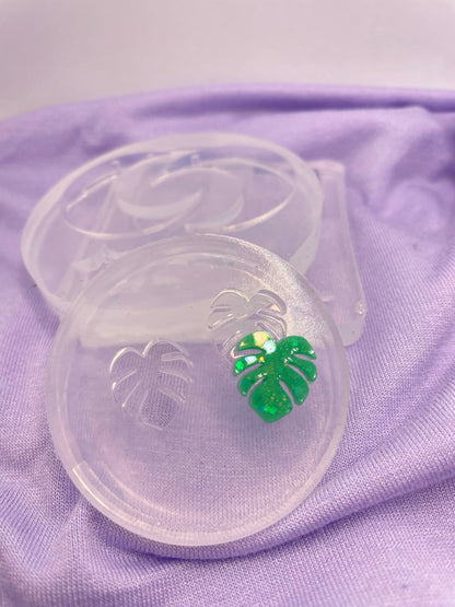 Mini Monstera Stud Earring Mold